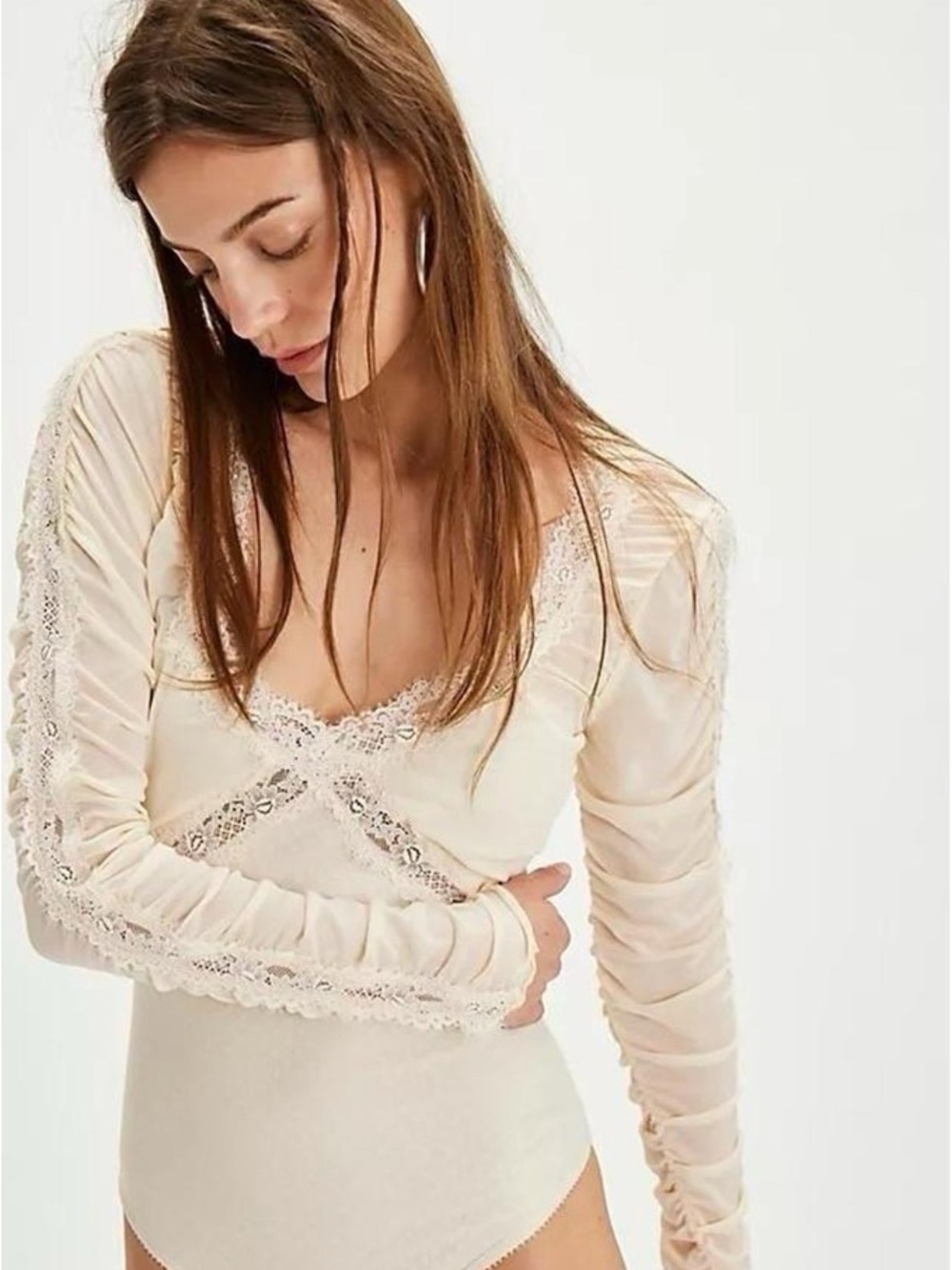 Free People Forever Young Bodysuit